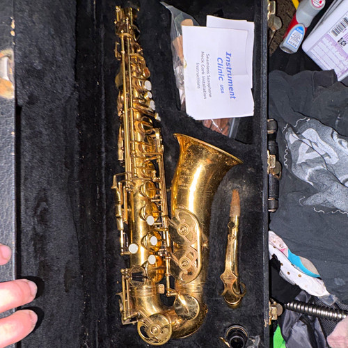 Selmer alto saxophone - saxophone, in